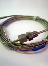 Prosport Performance Exhaust Gas Temp | Gauge Electric with Probe-Amber | White-60mm                                     - 238BFWAEGT270.F - Image 3