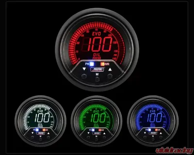 Prosport Performance Premium Oil Press | 4 Color with Premium Sender Peak | Warn Mitsubishi Evolution X 08-15 - 238EVOOP-PK.PSI
