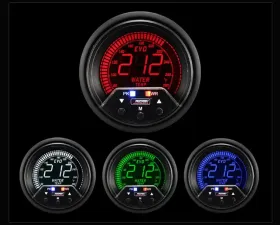 Prosport Performance Premium Water Temp 4 Color with Sender Peak | Warn Mitsubishi Evolution X 08-15