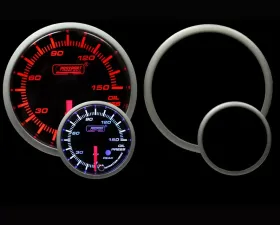 Prosport Performance Oil Pressure Electric with Sender Warning | Peak 60mm