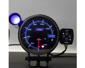 Prosport Performance Speedometer 3 Color 95mm 3.5-Inch