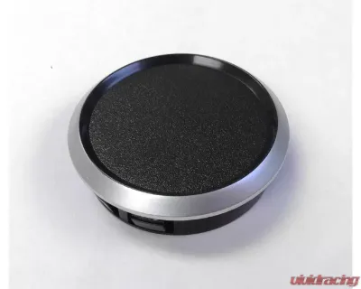 Prosport Performance 52mm Gauge Blank | Switch Panel-Black with Silver Ring - PS-52BLNK-S