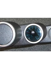 Prosport Performance 52mm Gauge Blank | Switch Panel-Black with Silver Ring                                     - PS-52BLNK-S - Image 3