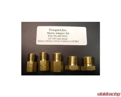Prosport Performance Metric Adaptor Kit 5 Pcs | Kit - PS-METKIT
