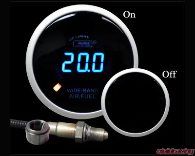 Prosport Performance Wideband Air Fuel | Ratio with O2 Sensor-Blue Digital LCD - PSAFRLCDWB4.9BLUWO