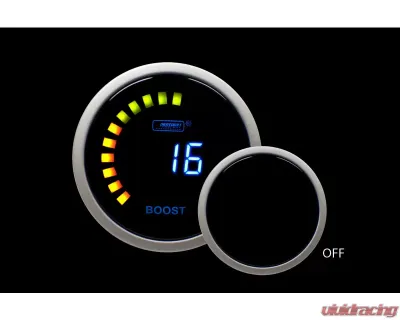 Prosport Performance Boost Electrical with Sender Blue Digital LCD Display 14 Vac-45Psi - PSBOLCD-NEW