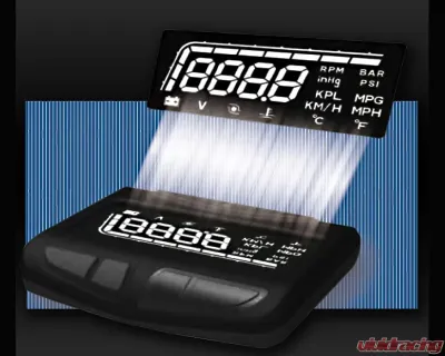 Prosport Performance Head Up Display OBD2 Gauge - PSHUDOBDII-2