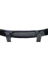 NRG Carbon Fiber Weave 59 Inch Universal Rear Spoiler Arrow Cut Out Stands and NRG logo End Plates                                     - CARB-A590NRG - Image 5