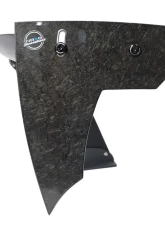 NRG Carbon Fiber Glass 59 Inch Universal Rear Spoiler Arrow Cut Out Stands and NRG logo End Plates                                     - CARB-A591NRG - Image 3