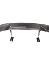 NRG Carbon Fiber 69 Inch Universal Rear Spoiler with Logo                                     - CARB-A690NRG - Image 6