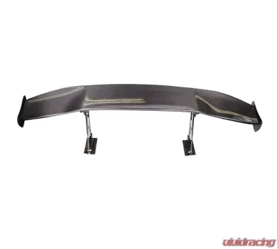 NRG Carbon Fiber 69 Inch Universal Rear Spoiler with Logo - CARB-A690NRG