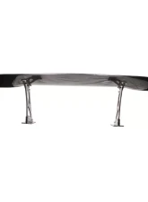 NRG Carbon Fiber 69 Inch Universal Rear Spoiler with Logo                                     - CARB-A690NRG - Image 7