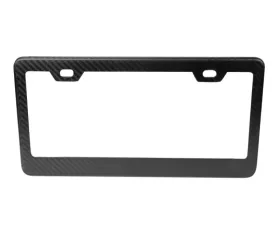 NRG Carbon Fiber License Plate Frame Matte Dry