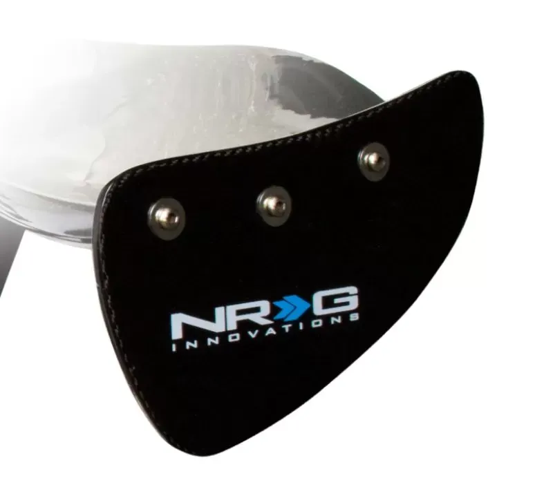 NRG Carbon Fiber 69 Inch End Plates 2-Piece - CARB-P690NRG