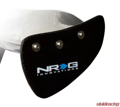 NRG Carbon Fiber 69 Inch End Plates 2-Piece - CARB-P690NRG