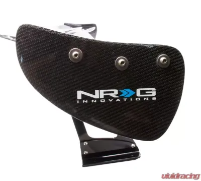 NRG Carbon Fiber 69 Inch End Plates 2-Piece - CARB-P690NRG