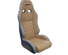 NRG Defender Suspension Bucket Seats Brown Gray