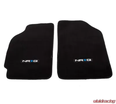 NRG Floor Mats NRG Logo 2-Piece Honda Civic CRX 1988-1991 - FMR-110NRG