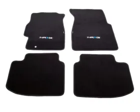 NRG Floor Mats NRG Logo 4-Piece Honda Civic Coupe | Hatchback 1996-2000