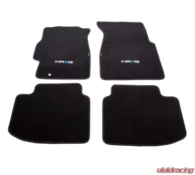 NRG Floor Mats NRG Logo 4-Piece Honda Civic Coupe | Hatchback 1996-2000 - FMR-130NRG