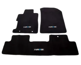 NRG Floor Mats NRG Logo 3-Piece Honda Civic Si Coupe 2006-2011