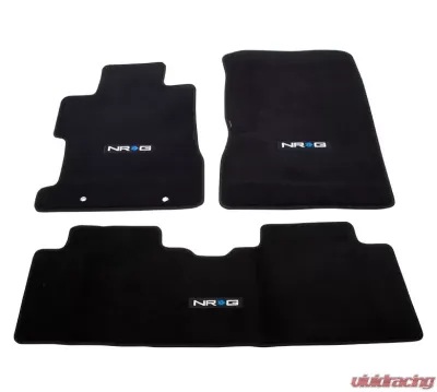 NRG Floor Mats NRG Logo 3-Piece Honda Civic Si Sedan 2006-2011 - FMR-152