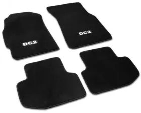 NRG Floor Mats DC2 Logo 4-Piece Acura Integra DC2 1994-2001