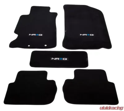 NRG Floor Mats NRG Logo 5-Piece Acura RSX 2002-2006 - FMR-220NRG