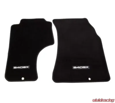 NRG Floor Mats 240SX Logo 2-Piece Nissan 240SX 1989-1998 - FMR-240
