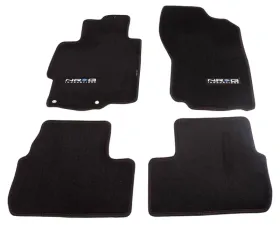 NRG Floor Mats NRG Logo 4-Piece Mitsubishi Evo X 2008-2015 | Lancer GTS 2008-2017