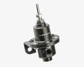 NRG Black Chrome Fuel Regulator Universal