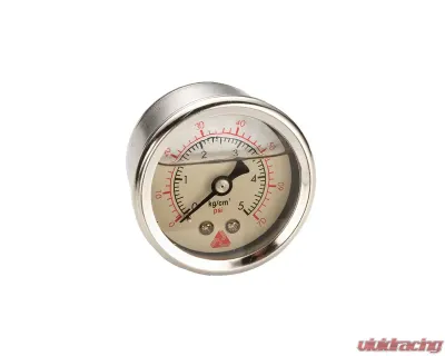 NRG 70psi Titanium Fuel Regulator Gauge Universal - FRG-110G