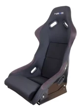 NRG FRP Bucket Seat Large Black                                     - FRP-300 - Image 5