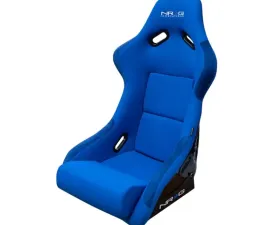 NRG FRP Bucket Seat Large Blue Large