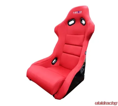 NRG FRP Bucket Seat Large Red Large - FRP-300RD