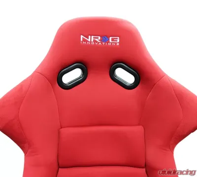 NRG FRP Bucket Seat Large Red Large - FRP-300RD