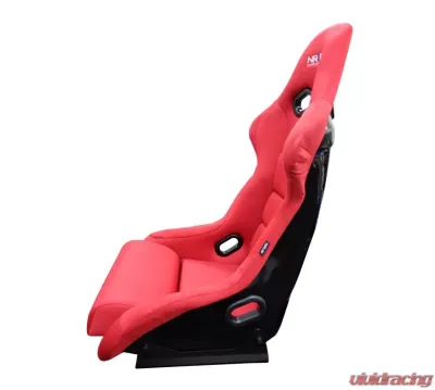 NRG FRP Bucket Seat Large Red Large - FRP-300RD