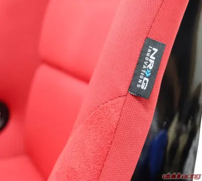NRG FRP Bucket Seat Large Red Large - FRP-300RD
