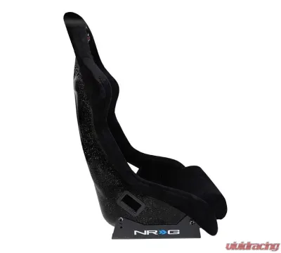NRG FRP Prisma Edition Bucket Seat Large Black - FRP-302BK-PRISMA