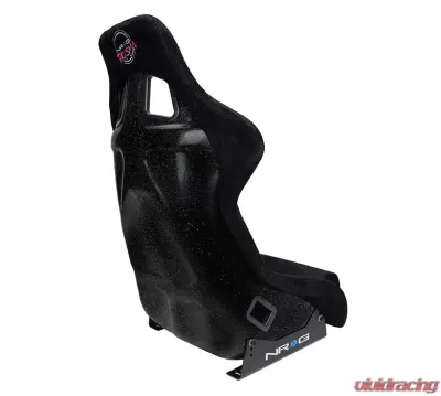 NRG FRP Prisma Edition Bucket Seat Large Black - FRP-302BK-PRISMA