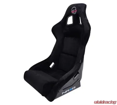 NRG FRP Prisma Edition Bucket Seat Large Black - FRP-302BK-PRISMA