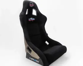 NRG FRP Ultra Edition Bucket Seat Large Black