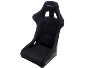 NRG FRP Bucket Seat Medium Black
