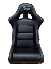 NRG FRP Shield Series Bucket Seat Medium Blue Black                                     - FRP-310-SHIELD - Image 4