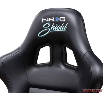 NRG FRP Shield Series Bucket Seat Medium Blue Black - FRP-310-SHIELD