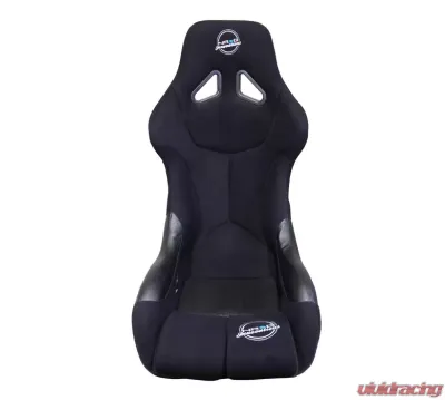 NRG FIA Competition Bucket Seat NRG Logo Small Black - FRP-RS400