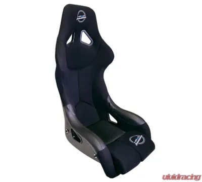 NRG FIA Competition Bucket Seat NRG Logo Small Black - FRP-RS400