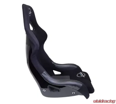 NRG FIA Competition Bucket Seat NRG Logo Small Black - FRP-RS400