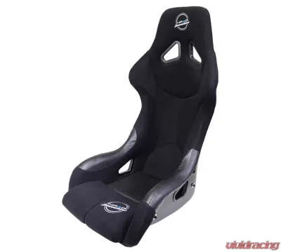 NRG FIA Competition Bucket Seat NRG Logo Small Black - FRP-RS400