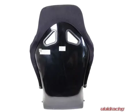 NRG FIA Competition Bucket Seat NRG Logo Small Black - FRP-RS400